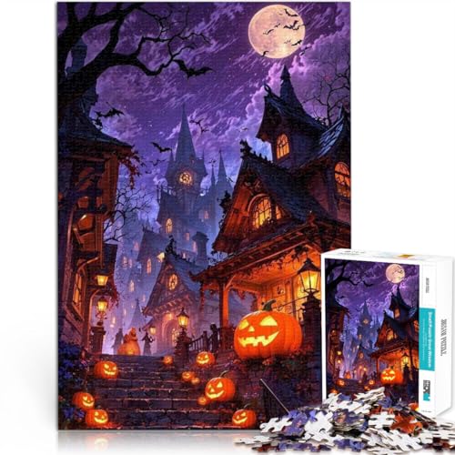 1000-teiliges Puzzle für Erwachsene Quizspiel Die Legende vom dunklen Nachtschloss Tolle Geschenke und Spielzeuge75x50cm 1000-teiliges Puzzle für Erwachsene Quizspiel Die Legende vom dunklen Nachtschloss Tolle Geschenke und Spielzeuge75x50cm von AITEXI