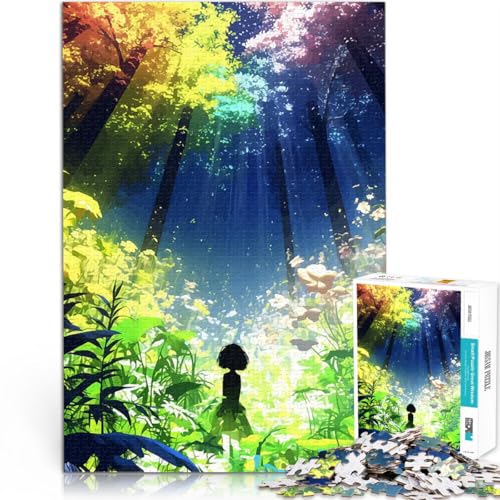 1000-teiliges Puzzle für Erwachsene Spiele Spielzeug Geschenk Regenbogenwaldmädchen Wunschliste mit dem Weihnachtsmann38x26cm 1000-teiliges Puzzle für Erwachsene Spiele Spielzeug Geschenk Regenbogenwaldmädchen Wunschliste mit dem Weihnachtsmann38x26cm von AITEXI