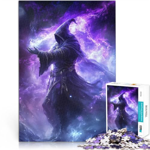 1000-teiliges Puzzle für Erwachsene Stressabbau Dunkler Zauberer im kosmischen Sturm Lernspiel für Geburtstag, Weihnachten52x38cm 1000-teiliges Puzzle für Erwachsene Stressabbau Dunkler Zauberer im kosmischen Sturm Lernspiel für Geburtstag, Weihnachten52x38cm von AITEXI