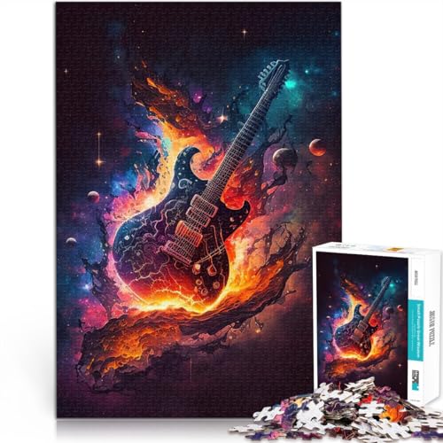 1000-teiliges Puzzle für Erwachsene Trainieren Sie Ihr Gehirn und Ihre Hände Gitarre Angebot als Geschenk für die ganze Familie52x38cm 1000-teiliges Puzzle für Erwachsene Trainieren Sie Ihr Gehirn und Ihre Hände Gitarre Angebot als Geschenk für die ganze Familie52x38cm von AITEXI