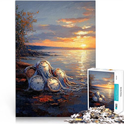1000-teiliges Puzzle für Teenager Denkspiel Impressionistisch inspirierte Beständigkeit der Erinnerung Geschenk zum Geburtstag52x38cm 1000-teiliges Puzzle für Teenager Denkspiel Impressionistisch inspirierte Beständigkeit der Erinnerung Geschenk zum Geburtstag52x38cm von AITEXI