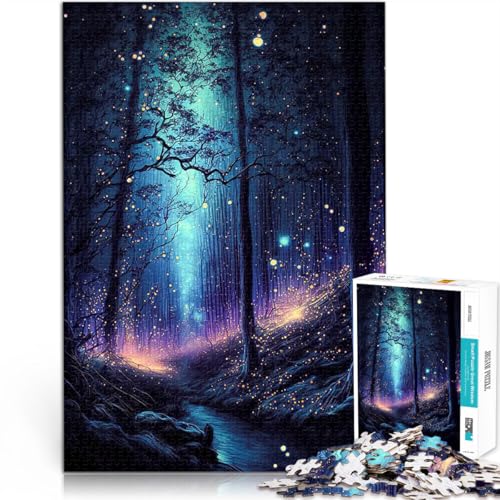 1000-teiliges Puzzle für Teenager Familienspiel zum Stressabbau, schwierige Herausforderung Fantasienacht Tolles Geschenk für Spiele75x50cm 1000-teiliges Puzzle für Teenager Familienspiel zum Stressabbau, schwierige Herausforderung Fantasienacht Tolles Geschenk für Spiele75x50cm von AITEXI