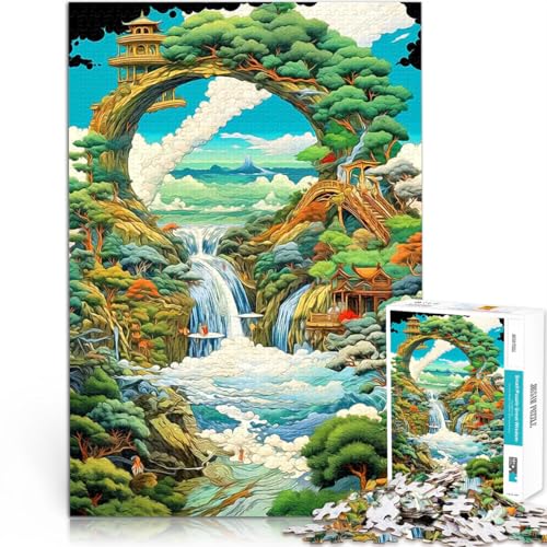 1000-teiliges Puzzle für Teenager Geschenke zum Suchbegriff: Herausfordernde Spiele Anime-Landschaft Lustiges Geschenk52x38cm 1000-teiliges Puzzle für Teenager Geschenke zum Suchbegriff: Herausfordernde Spiele Anime-Landschaft Lustiges Geschenk52x38cm von AITEXI