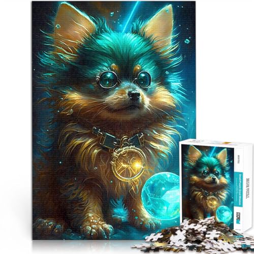 1000-teiliges Puzzle für Teenager Lernspiel-Herausforderungsspielzeug Yorkshire Terrier Hund Verbessern Sie das Gedächtnis52x38cm 1000-teiliges Puzzle für Teenager Lernspiel-Herausforderungsspielzeug Yorkshire Terrier Hund Verbessern Sie das Gedächtnis52x38cm von AITEXI