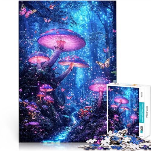 1000-teiliges Puzzle für Teenager Quizspiel Verzauberte Pilzholz-Traumlandschaft Lustige Aktivitäten für zu Hause, Geburtstagsgeschenk, Reisegeschenk,75x50cm 1000-teiliges Puzzle für Teenager Quizspiel Verzauberte Pilzholz-Traumlandschaft Lustige Aktivitäten für zu Hause, Geburtstagsgeschenk, Reisegeschenk,75x50cm von AITEXI