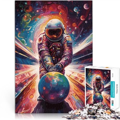 1000-teiliges Puzzle für Teenager Schwierig und herausfordernd Bowling Astronaut Fantasy Wunschliste mit dem Weihnachtsmann70x100cm 1000-teiliges Puzzle für Teenager Schwierig und herausfordernd Bowling Astronaut Fantasy Wunschliste mit dem Weihnachtsmann70x100cm von AITEXI