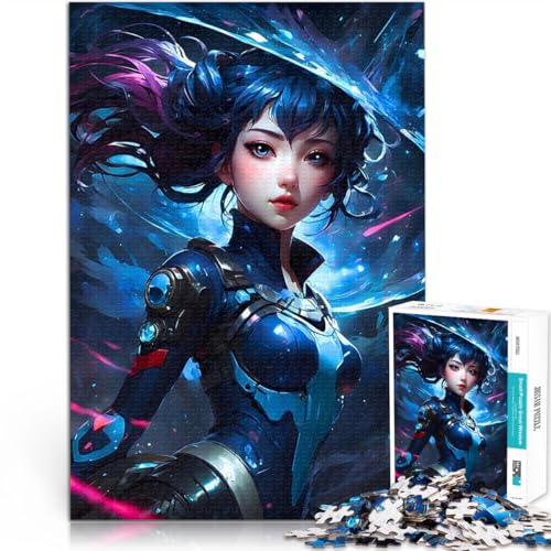 1000-teiliges Puzzle für Teenager Spiele Spielzeug Geschenk Kosmisches Weltraummädchen Lernspiel für Geburtstag, Weihnachten52x38cm 1000-teiliges Puzzle für Teenager Spiele Spielzeug Geschenk Kosmisches Weltraummädchen Lernspiel für Geburtstag, Weihnachten52x38cm von AITEXI