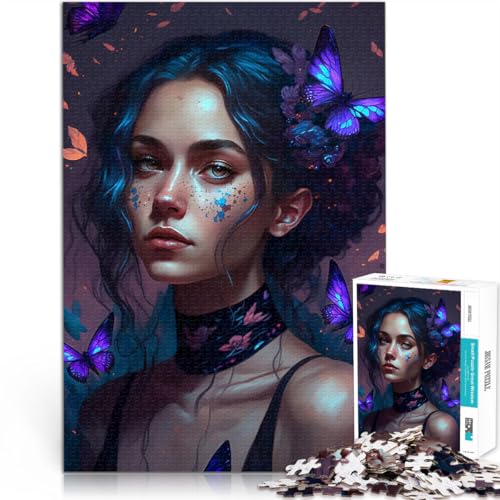 1000-teiliges Puzzle für Teenager Spielzeug-Intellektuelles Spiel Schmetterlingsträumer Lernspiel für Geburtstag, Weihnachten52x38cm 1000-teiliges Puzzle für Teenager Spielzeug-Intellektuelles Spiel Schmetterlingsträumer Lernspiel für Geburtstag, Weihnachten52x38cm von AITEXI