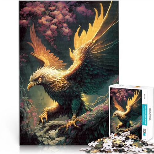1000-teiliges Puzzle für Teenager Spielzeug Lernspiele Stressabbau Phönix Vogel Kuscheltier Einzigartige Wohndekoration und Geschenke70x100cm 1000-teiliges Puzzle für Teenager Spielzeug Lernspiele Stressabbau Phönix Vogel Kuscheltier Einzigartige Wohndekoration und Geschenke70x100cm von AITEXI