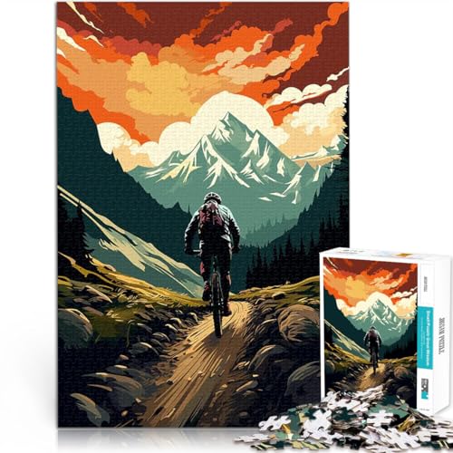 2000-teiliges Puzzle für Teenager Spielzeug für die ganze Familie Mountainbike Berge einzigartiges Herausforderungsspiel70x100cm 2000-teiliges Puzzle für Teenager Spielzeug für die ganze Familie Mountainbike Berge einzigartiges Herausforderungsspiel70x100cm von AITEXI