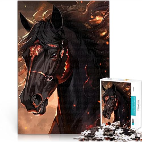 1000-teiliges Puzzle für Teenager Stressabbau-Spielzeug Pferdemythologie eignet ganze Familie75x50cm von AITEXI