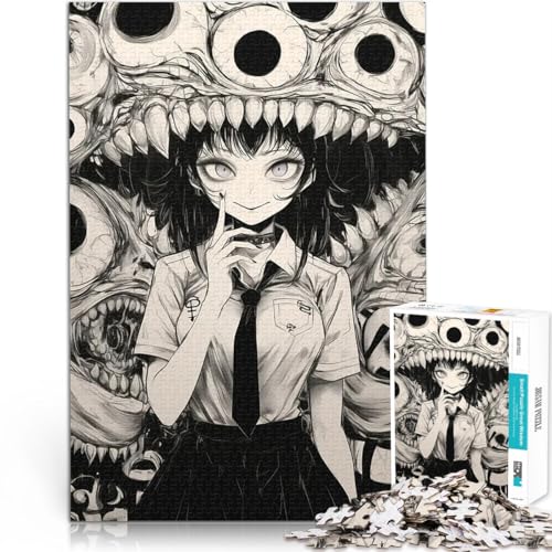 1000-teiliges Puzzle für Teenager Trainieren Sie Ihr Gehirn und Ihre Hände Schulmädchen und Monster EIN Kunstwerk75x50cm 1000-teiliges Puzzle für Teenager Trainieren Sie Ihr Gehirn und Ihre Hände Schulmädchen und Monster EIN Kunstwerk75x50cm von AITEXI