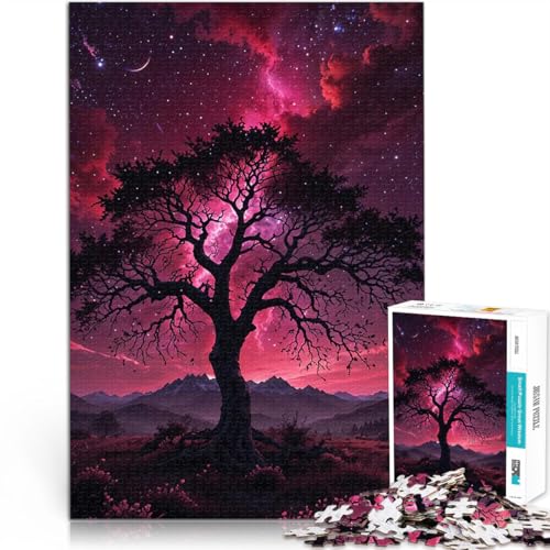 1000-teiliges Teenager-Puzzle Denkspiel Cosmic Sentinel Der Baum der Ewigkeit Lustige Aktivitäten für zu Hause, Geburtstagsgeschenk, Reisegeschenk,70x100cm 1000-teiliges Teenager-Puzzle Denkspiel Cosmic Sentinel Der Baum der Ewigkeit Lustige Aktivitäten für zu Hause, Geburtstagsgeschenk, Reisegeschenk,70x100cm von AITEXI