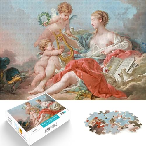 1000-teiliges Teenager-Puzzle Geschenke zum Suchbegriff: Herausfordernde Spiele Allegorie der Musik Heimdekoration38x26cm 1000-teiliges Teenager-Puzzle Geschenke zum Suchbegriff: Herausfordernde Spiele Allegorie der Musik Heimdekoration38x26cm von AITEXI