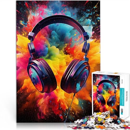 1000-teiliges Teenager-Puzzle Stressabbau – Staycation – Zeit totschlagen Kopfhörer Musik Wunschliste mit dem Weihnachtsmann38x26cm 1000-teiliges Teenager-Puzzle Stressabbau – Staycation – Zeit totschlagen Kopfhörer Musik Wunschliste mit dem Weihnachtsmann38x26cm von AITEXI
