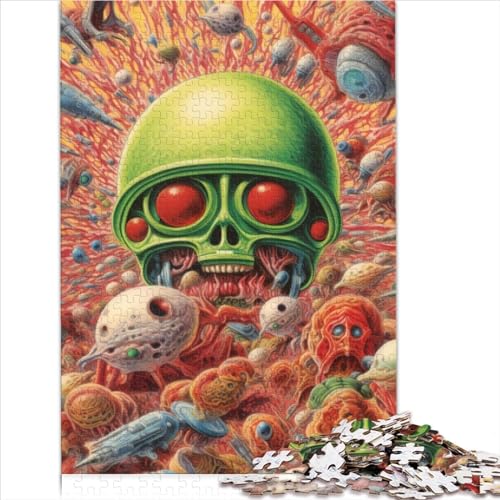 Adults Puzzles 1000 Piece Jigsaws Martian Menagerie Puzzle for Adults Wood Puzzle Suitable for Adults and Children Over 12 Years Old Great Gift for Adults （50x75cm） von AITEXI