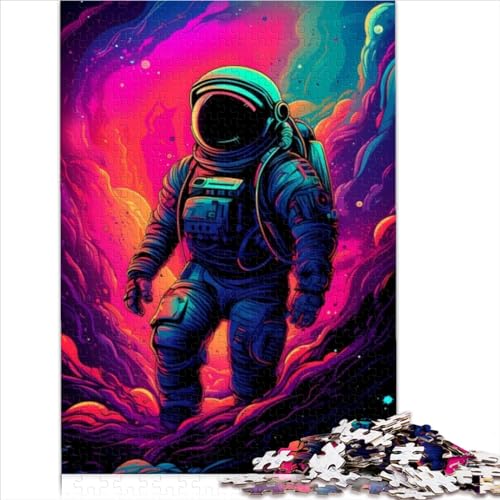 Astronaut Nebula Walk Jigsaw Puzzles for 1000 Piece Jigsaws for Adults Puzzle Wood Jigsaw Great Gift for Adults Difficult Hard Jigsaw Puzzles 1000pcs（50x75cm） von AITEXI