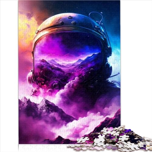Family Fun Puzzle by Astronaut in Space 1000 Piece Jigsaw Puzzles for Adults & Kids Premium 100% Recycled Board Adults Puzzles Gifts Puzzle Wall Decoration （26x38cm） von AITEXI