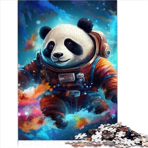 Galaxie-Panda-Puzzle, Lernspiele, 1000 Teile, für Erwachsene, Holzpuzzle, Geschenke für Jungen, als Geschenk für die ganze Familie, 1000 Teile (50 x 75 cm) von AITEXI