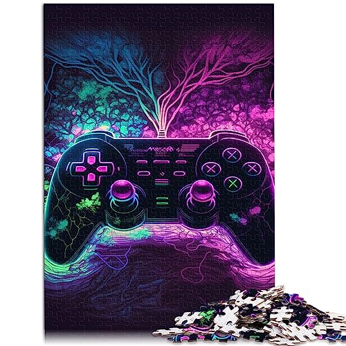 Gaming-Controller-Puzzle für Erwachsene, 1000 Teile, Holzpuzzle, Geburtstagsgeschenk, Geschenke für Erwachsene oder Kinder, Wandkunst, 19,7 x 29,5 Zoll Gaming-Controller-Puzzle für Erwachsene, 1000 Teile, Holzpuzzle, Geburtstagsgeschenk, Geschenke für Erwachsene oder Kinder, Wandkunst, 19,7 x 29,5 Zoll von AITEXI