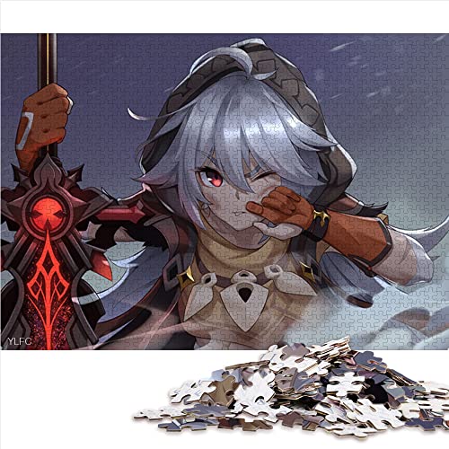 Genshin Impact Razor Puzzle 1000 Teile für Erwachsene Holzpuzzle Schwierige anspruchsvolle Puzzles 1000 Teile 19,7 x 29,5 Zoll Genshin Impact Razor Puzzle 1000 Teile für Erwachsene Holzpuzzle Schwierige anspruchsvolle Puzzles 1000 Teile 19,7 x 29,5 Zoll von AITEXI