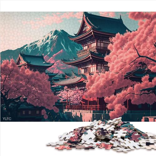 Japan-Landschaft Puzzle 1000 Teile - Holzpuzzle für Erwachsene und Kinder - Lernspiel 50 x 75 cm Japan-Landschaft Puzzle 1000 Teile - Holzpuzzle für Erwachsene und Kinder - Lernspiel 50 x 75 cm von AITEXI