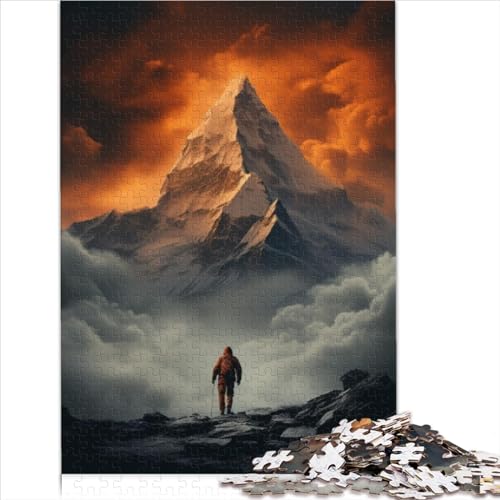 Lustige Puzzles Puzzle für Erwachsene Matterhorn Holzpuzzle für Erwachsene und Kinder ganze Familie und Dieses 1000 Stück (50 x 75 cm) von AITEXI