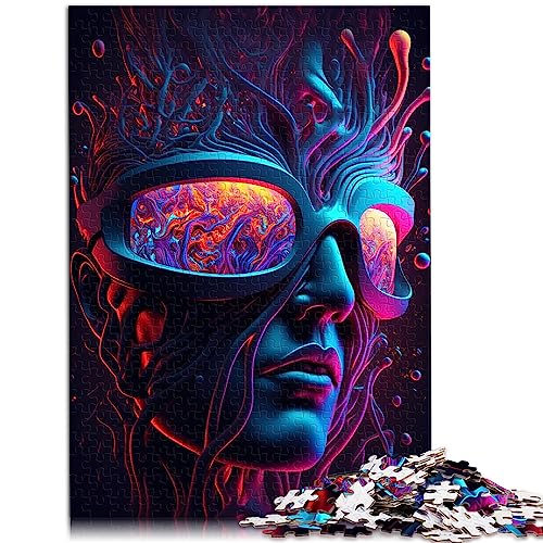 Maske der Ewigkeit Puzzles für Erwachsene 1000 Teile Holzpuzzle Einzigartige Heimdekoration und Geschenke 19,7 x 29,5 Zoll Maske der Ewigkeit Puzzles für Erwachsene 1000 Teile Holzpuzzle Einzigartige Heimdekoration und Geschenke 19,7 x 29,5 Zoll von AITEXI