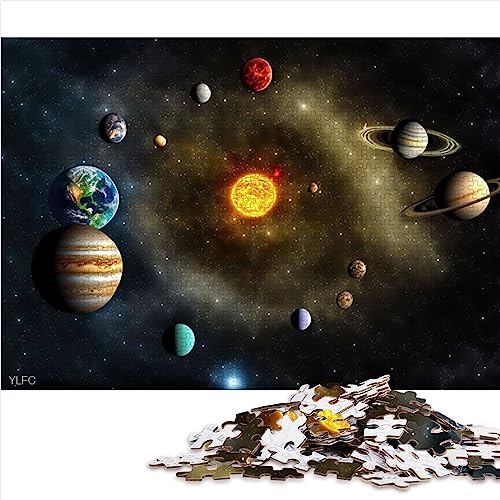 Neon-Puzzle des Sonnensystems für Erwachsene und Kinder1000 Teile Holzpuzzle Home Art Decor 50x75cm Neon-Puzzle des Sonnensystems für Erwachsene und Kinder1000 Teile Holzpuzzle Home Art Decor 50x75cm von AITEXI