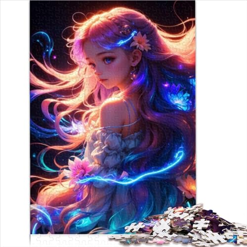 Puzzle „Kosmische Hexe“ für Erwachsene, 1000 Teile Puzzle für Erwachsene, Premium-Karton, tolles Geschenk für Erwachsene | Spiele-Puzzle für Erwachsene und Kinder (26 x 38 cm). von AITEXI