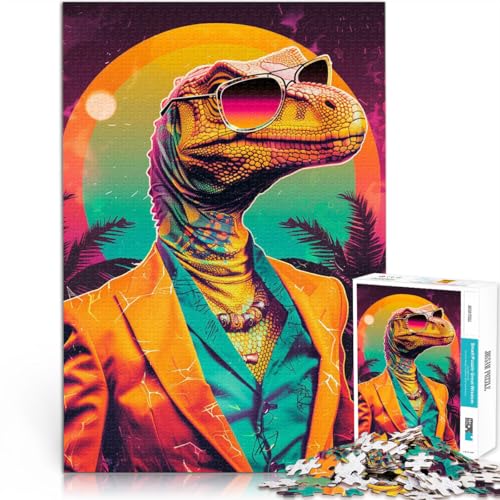 Puzzle 1000 Teile für Erwachsene Anspruchsvoll, Aber lustig und humorvoll Cooler T-REX Verbessern Sie das Gedächtnis75x50cm Puzzle 1000 Teile für Erwachsene Anspruchsvoll, Aber lustig und humorvoll Cooler T-REX Verbessern Sie das Gedächtnis75x50cm von AITEXI