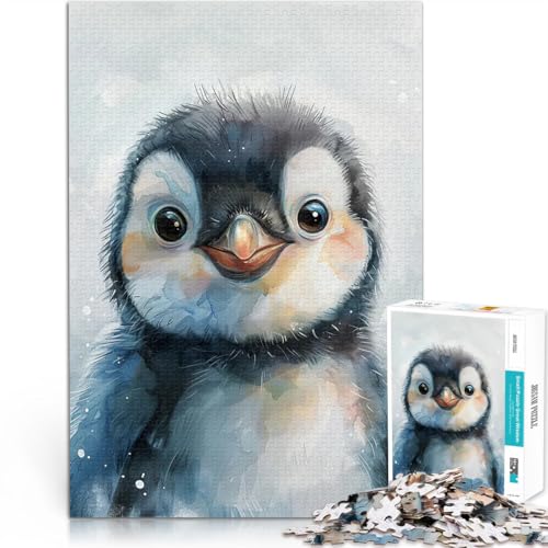 Puzzle 1000 Teile für Erwachsene Dekomprimierendes intellektuelles Lernspielzeug Aquarell Pinguin Wunschliste mit dem Weihnachtsmann38x26cm Puzzle 1000 Teile für Erwachsene Dekomprimierendes intellektuelles Lernspielzeug Aquarell Pinguin Wunschliste mit dem Weihnachtsmann38x26cm von AITEXI