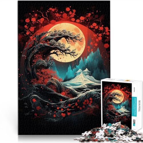 Puzzle 1000 Teile für Erwachsene Familienspiel für und Japanische Fantasielandschaft mit passendem Poster und Quizblatt38x26cm Puzzle 1000 Teile für Erwachsene Familienspiel für und Japanische Fantasielandschaft mit passendem Poster und Quizblatt38x26cm von AITEXI