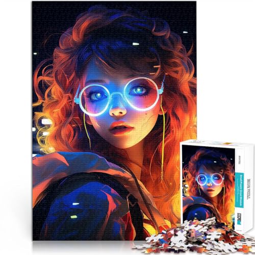 Puzzle 1000 Teile für Erwachsene Familienspiel zum Stressabbau, schwierige Herausforderung Anime-Mädchen Wichtelgeschenke75x50cm Puzzle 1000 Teile für Erwachsene Familienspiel zum Stressabbau, schwierige Herausforderung Anime-Mädchen Wichtelgeschenke75x50cm von AITEXI