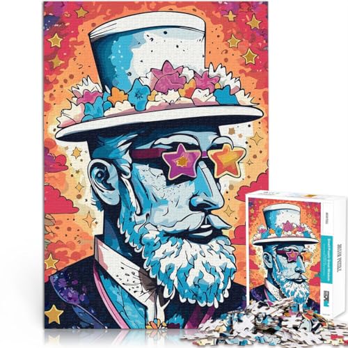 Puzzle 1000 Teile für Erwachsene Familienspiel zum Stressabbau, schwierige Herausforderung Männlicher Trendsetter Perfekte Dekoration70x100cm Puzzle 1000 Teile für Erwachsene Familienspiel zum Stressabbau, schwierige Herausforderung Männlicher Trendsetter Perfekte Dekoration70x100cm von AITEXI