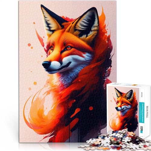 Puzzle 1000 Teile für Erwachsene Gehirnintelligenz-Herausforderung süchtig machendes Spielzeug Tiere EIN Kunstwerk75x50cm Puzzle 1000 Teile für Erwachsene Gehirnintelligenz-Herausforderung süchtig machendes Spielzeug Tiere EIN Kunstwerk75x50cm von AITEXI