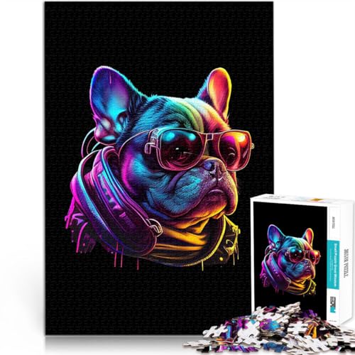 Puzzle 1000 Teile für Erwachsene Geschenke zum Suchbegriff: Herausfordernde Spiele Französische Bulldogge für Heimdekoration52x38cm Puzzle 1000 Teile für Erwachsene Geschenke zum Suchbegriff: Herausfordernde Spiele Französische Bulldogge für Heimdekoration52x38cm von AITEXI