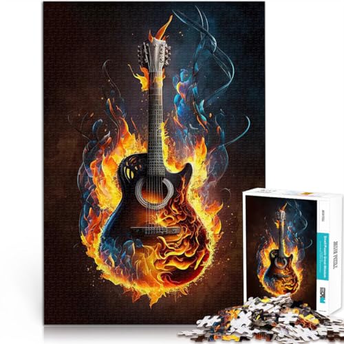 Puzzle 2000 Teile für Erwachsene Geschenke zum Suchbegriff: Herausfordernde Spiele Gitarrenfeuer Wohnkunstdekor70x100cm Puzzle 2000 Teile für Erwachsene Geschenke zum Suchbegriff: Herausfordernde Spiele Gitarrenfeuer Wohnkunstdekor70x100cm von AITEXI