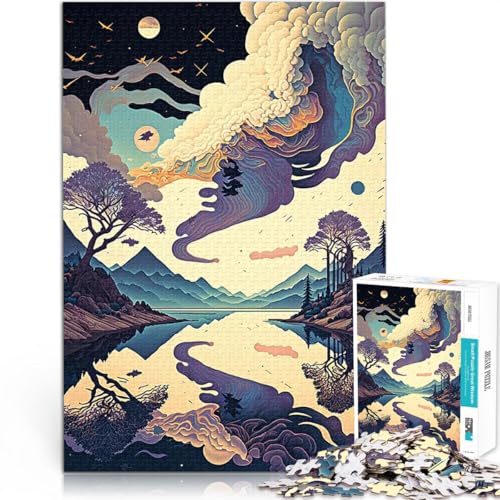 Puzzle 1000 Teile für Erwachsene Geschenke zum Suchbegriff: Herausfordernde Spiele Landschaft Berg Geburtstagsgeschenk38x26cm Puzzle 1000 Teile für Erwachsene Geschenke zum Suchbegriff: Herausfordernde Spiele Landschaft Berg Geburtstagsgeschenk38x26cm von AITEXI
