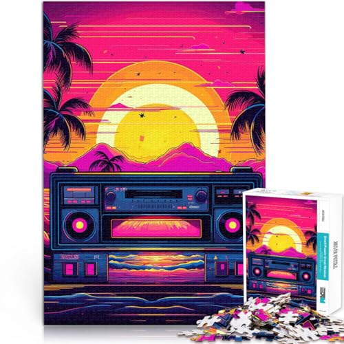 Puzzle 1000 Teile für Erwachsene Geschenke zum Suchbegriff: Herausfordernde Spiele Musik Synthwave Wohnkunstdekor75x50cm Puzzle 1000 Teile für Erwachsene Geschenke zum Suchbegriff: Herausfordernde Spiele Musik Synthwave Wohnkunstdekor75x50cm von AITEXI