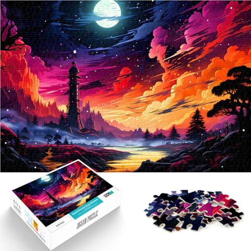 Puzzle 1000 Teile für Erwachsene Geschenke zum Suchbegriff: Herausfordernde Spiele Nachtlandschaft Geschenkideen75x50cm Puzzle 1000 Teile für Erwachsene Geschenke zum Suchbegriff: Herausfordernde Spiele Nachtlandschaft Geschenkideen75x50cm von AITEXI