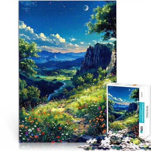 Puzzle 1000 Teile für Erwachsene Geschenke zum Suchbegriff: Herausfordernde Spiele Naturlandschaft Geschenkideen70x100cm von AITEXI