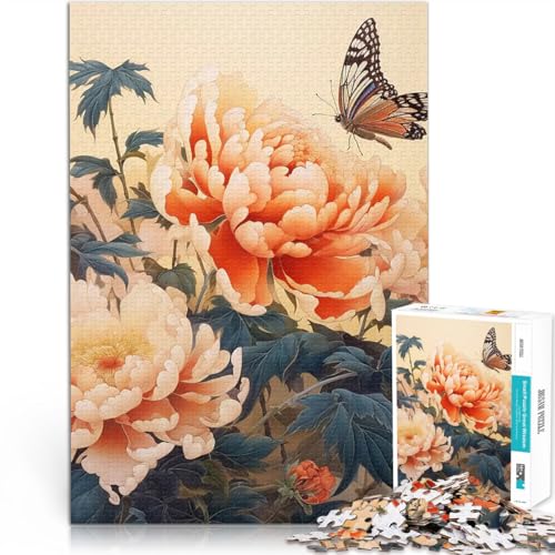 Puzzle 1000 Teile für Erwachsene Geschenke zum Suchbegriff: Herausfordernde Spiele Pfingstrosenblüten Geburtstagsgeschenke75x50cm Puzzle 1000 Teile für Erwachsene Geschenke zum Suchbegriff: Herausfordernde Spiele Pfingstrosenblüten Geburtstagsgeschenke75x50cm von AITEXI