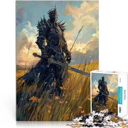 Puzzle 1000 Teile für Erwachsene Geschenke zum Suchbegriff: Herausfordernde Spiele Schattenritter Heimdekoration52x38cm von AITEXI