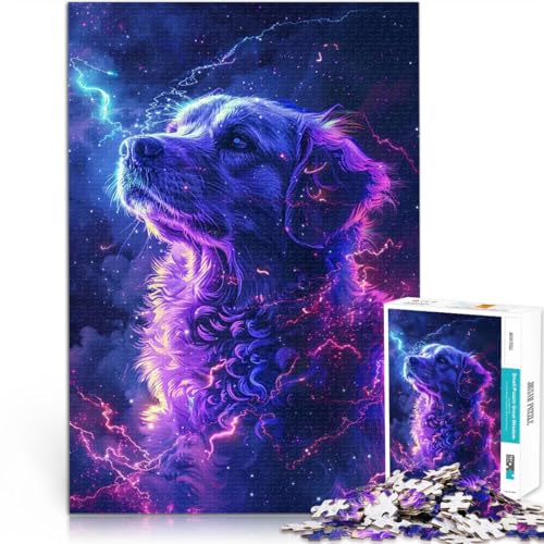 Puzzle 1000 Teile für Erwachsene Geschenke zum Suchbegriff: Herausfordernde Spiele Weltraumtier Lernspiel für Geburtstag, Weihnachten38x26cm von AITEXI