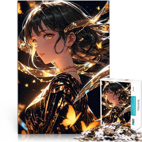 Puzzle 1000 Teile für Erwachsene Herausforderndes Spiel Goldene Schmetterlingsumarmung Wunschliste mit dem Weihnachtsmann38x26cm Puzzle 1000 Teile für Erwachsene Herausforderndes Spiel Goldene Schmetterlingsumarmung Wunschliste mit dem Weihnachtsmann38x26cm von AITEXI