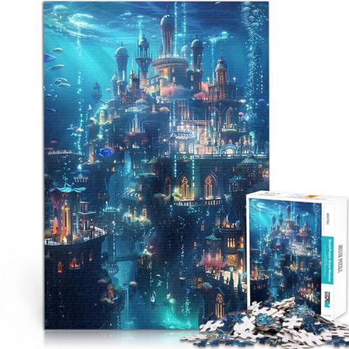 Puzzle 1000 Teile für Erwachsene Herausforderndes Spiel Unterwasserkönigreich Ozeanien Wunschliste mit dem Weihnachtsmann38x26cm Puzzle 1000 Teile für Erwachsene Herausforderndes Spiel Unterwasserkönigreich Ozeanien Wunschliste mit dem Weihnachtsmann38x26cm von AITEXI