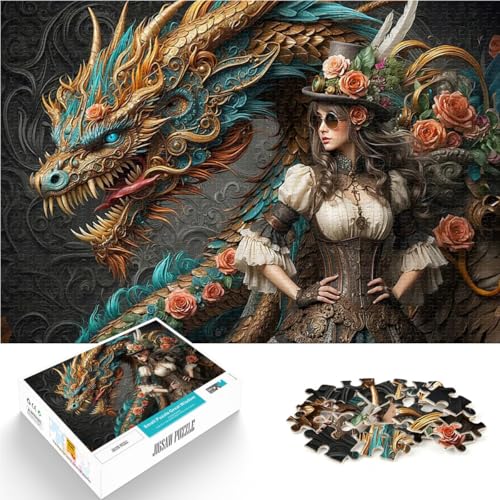 Puzzle 1000 Teile für Erwachsene Herausforderndes Spiel Viktorianische Dramalandschaft Geeignet für die Schreibtischdekoration75x50cm von AITEXI