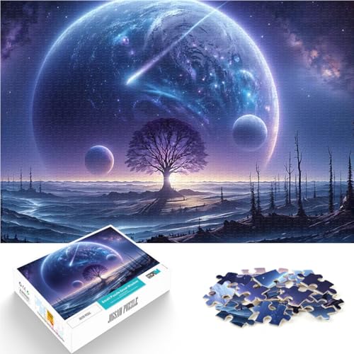 Puzzle 1000 Teile für Erwachsene Herausforderndes Spiel Weltraum-Fantasielandschaft Lernspiel für Geburtstag, Weihnachten70x100cm Puzzle 1000 Teile für Erwachsene Herausforderndes Spiel Weltraum-Fantasielandschaft Lernspiel für Geburtstag, Weihnachten70x100cm von AITEXI