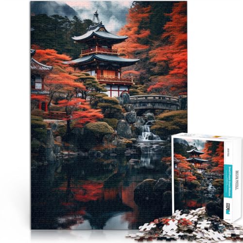 Puzzle 1000 Teile für Erwachsene Intellektuelles Spiel Japanische Landschaftskunst Die Liebe zwischen Paaren stärken75x50cm Puzzle 1000 Teile für Erwachsene Intellektuelles Spiel Japanische Landschaftskunst Die Liebe zwischen Paaren stärken75x50cm von AITEXI